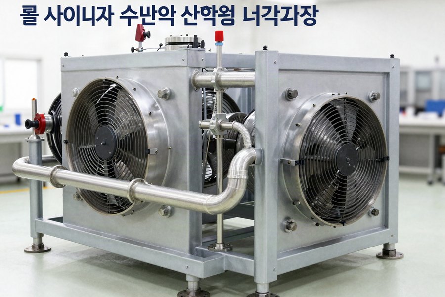 수냉식 냉각기 제품 사진